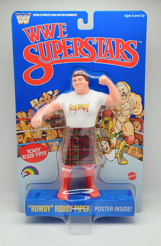 WWE LJN Superstars- "Rowdy" Roddy Piper (1980's Retro Collection Series)