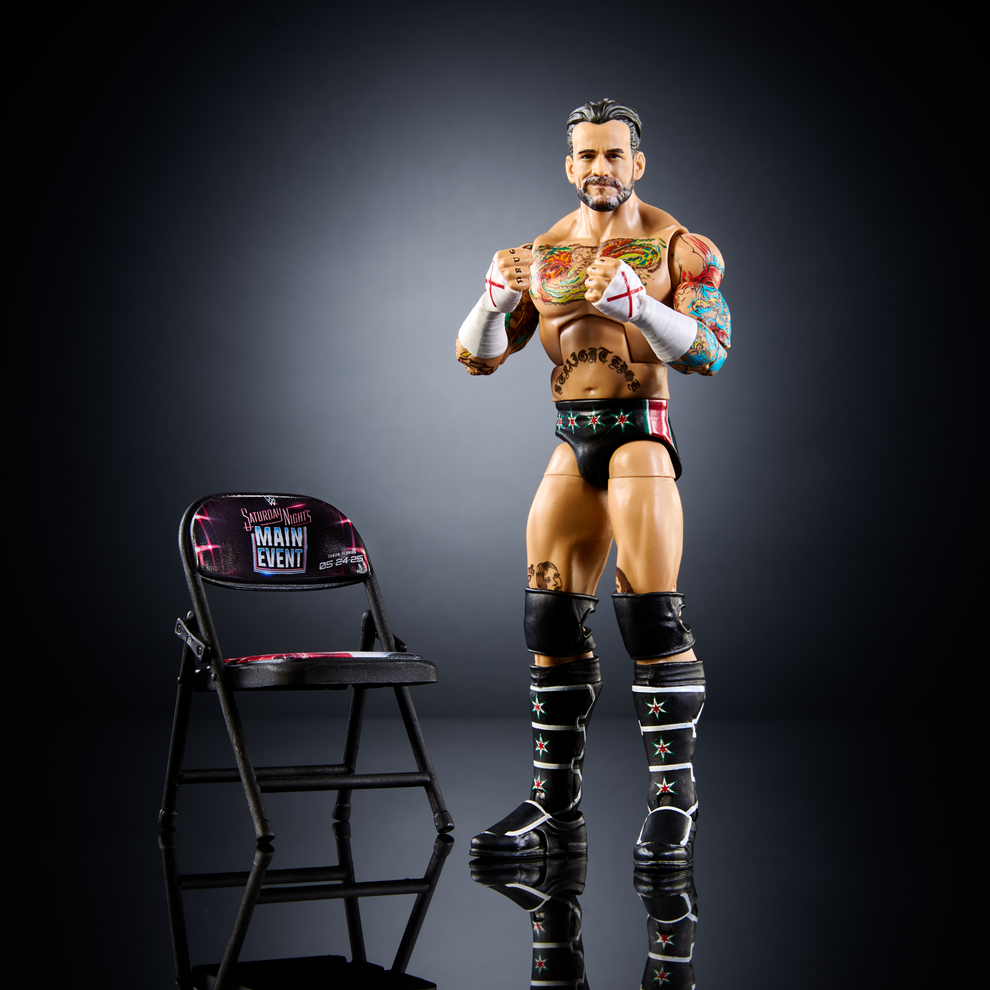 WWE Elite Collection Series- Saturday Night's Main Event Series 1- CM Punk