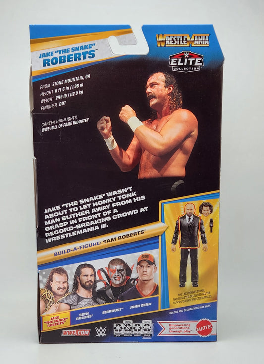 WWE Wrestlemania XLII Elite Collection Series- Jake "The Snake" Roberts