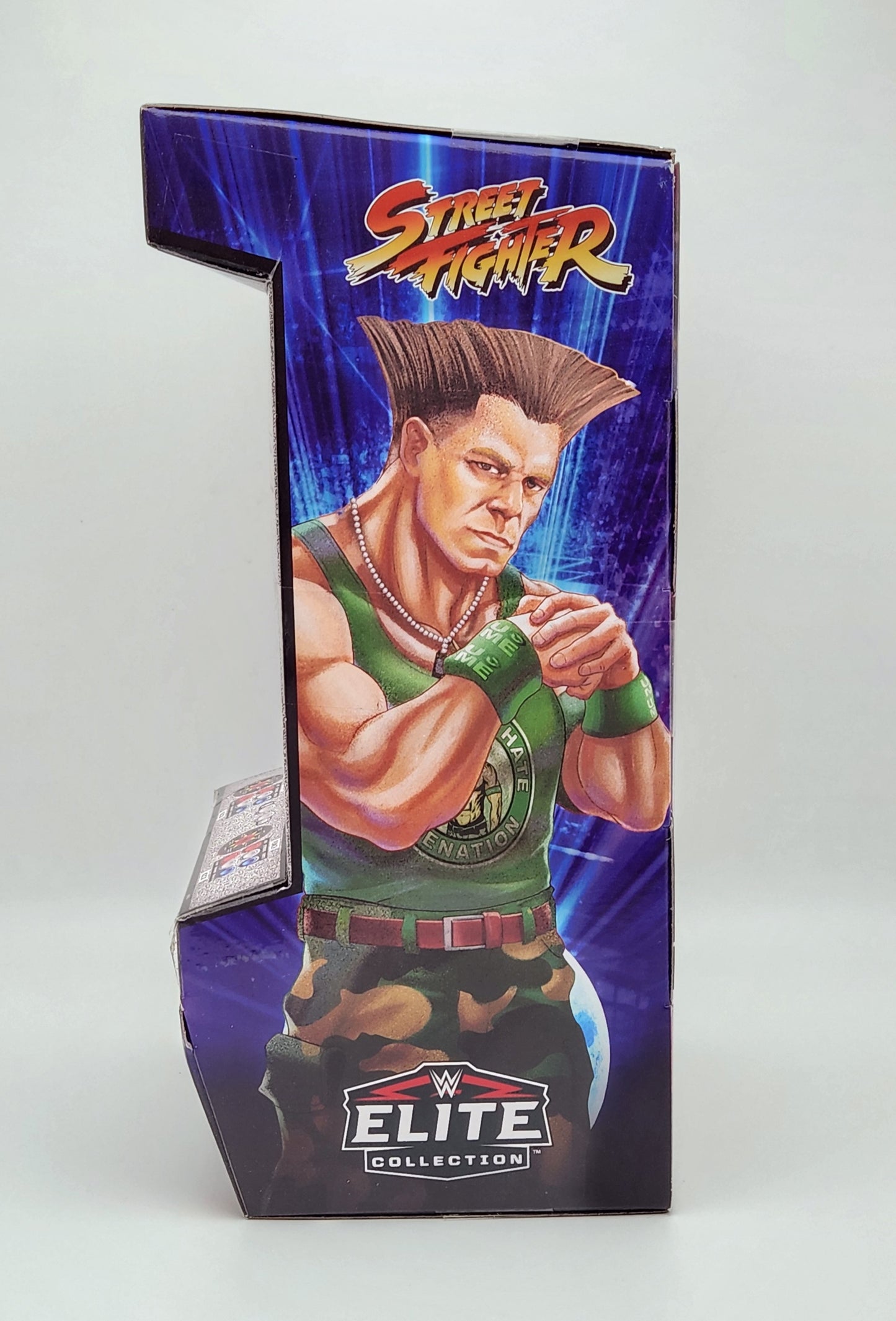 WWE x Street Fighter Elite Collection Series- John Cena as Guile