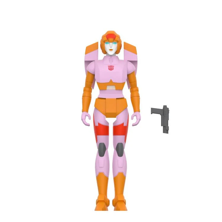 Super7 Reaction- Transformers- Arcee (Pink & Orange)