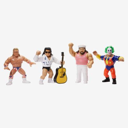 WWE Retro Superstars- Series 13- Lex Luger, Greg "The Hammer" Valentine, Tugboat, and Doink the Clown (4-pack)