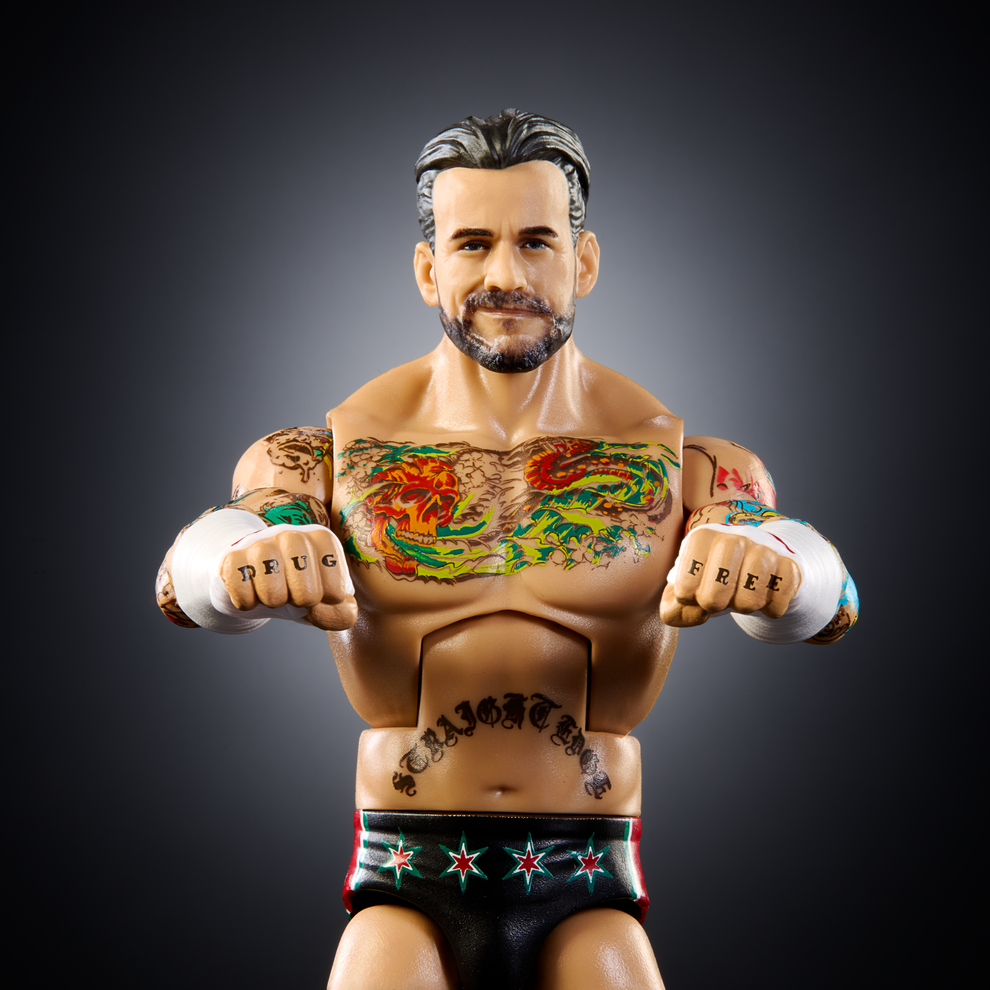 WWE Elite Collection Series- Saturday Night's Main Event Series 1- CM Punk