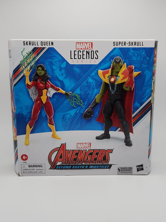 Marvel Legends Series Collection- Marvel Avengers: Skrull Queen & Super-Skrull (2-pack)