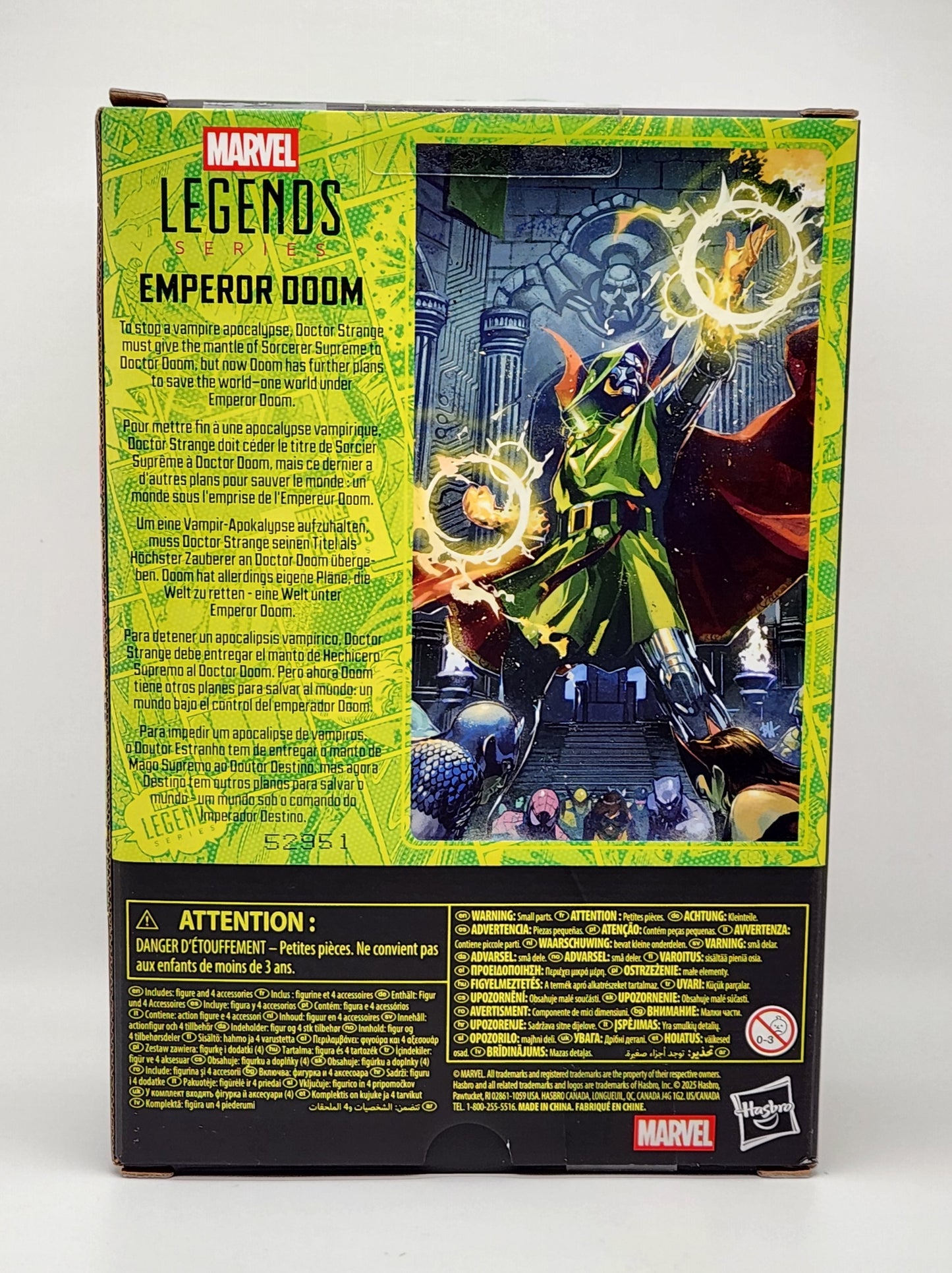 Marvel Legends Series Deluxe- Fantastic Four- Emperor Doom