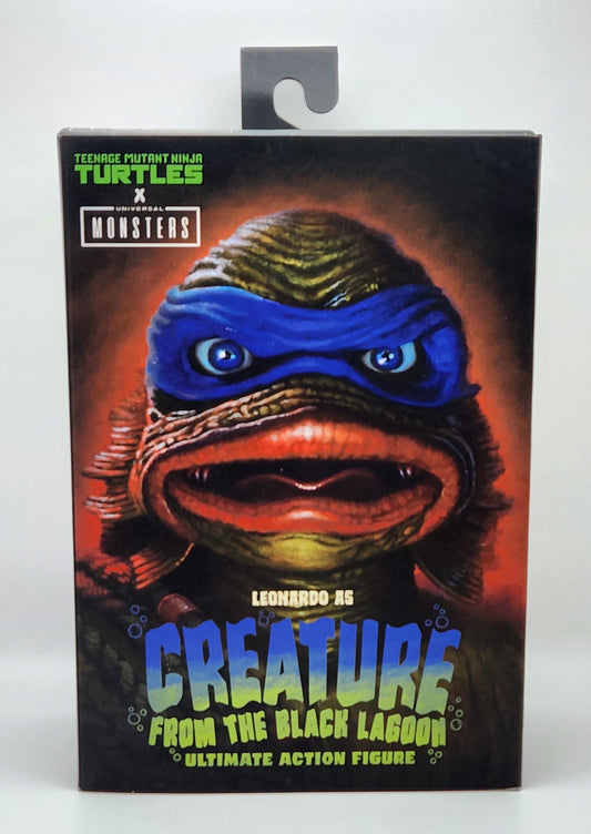 Teenage Mutant Ninja Turtles x Universal Monsters- Leonardo as Creature from the Black Lagoon (NECA)