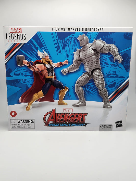 Marvel Legends Series Collection- Marvel Avengers: Thor vs Marvel's Destroyer (2-pack)