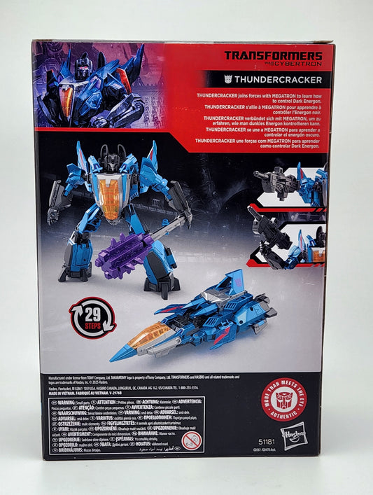 Transformers Deluxe- War for Cybertron- Voyager Class- Thundercracker