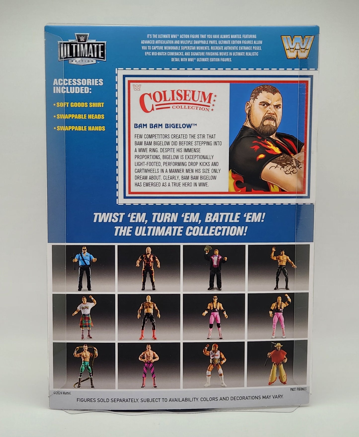 WWE Ultimate Edition- Coliseum Collection- Bam Bam Bigelow & Big Boss Man (2-pack)