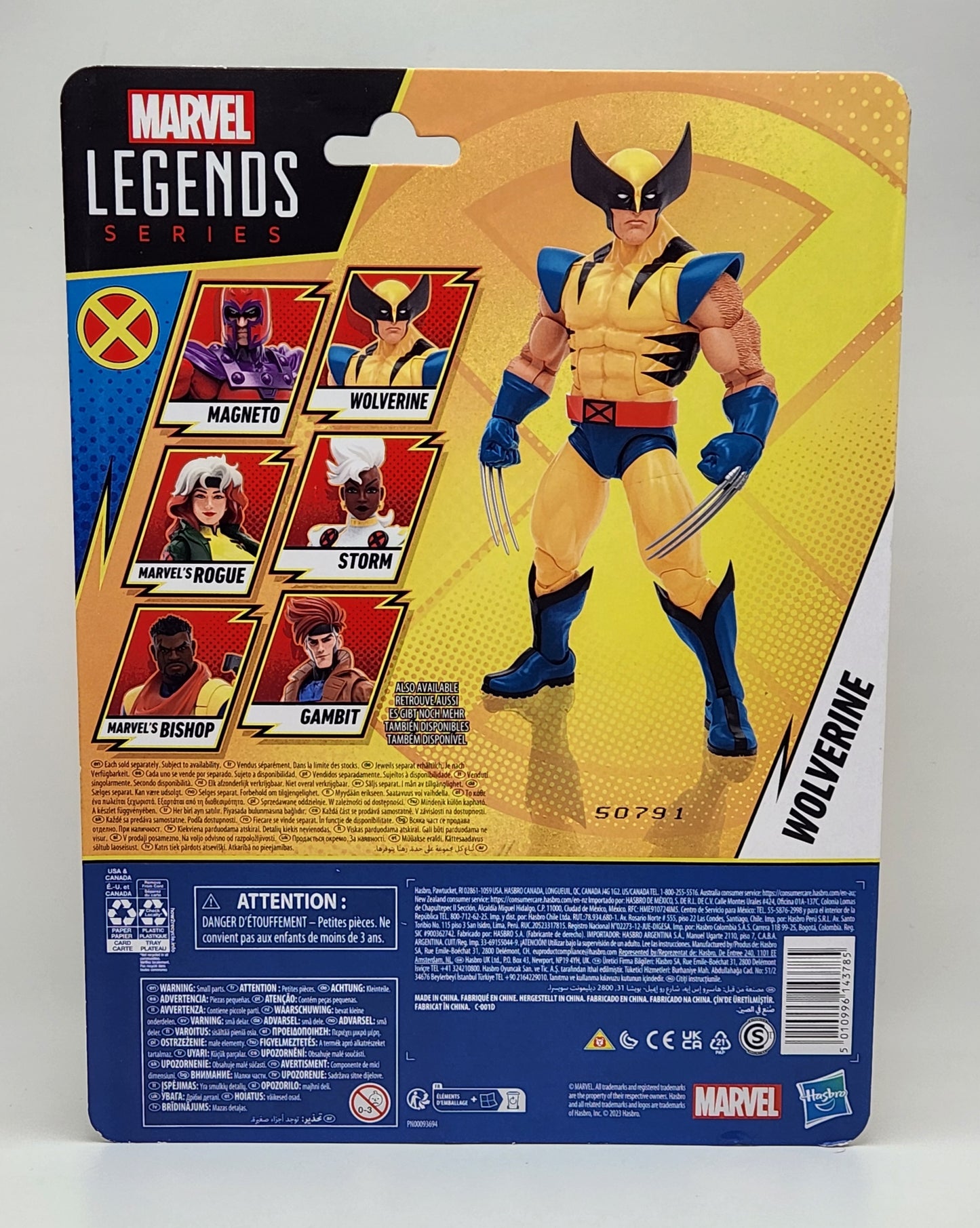 Marvel Legends Retro Collection Series: X-Men '97- Wolverine