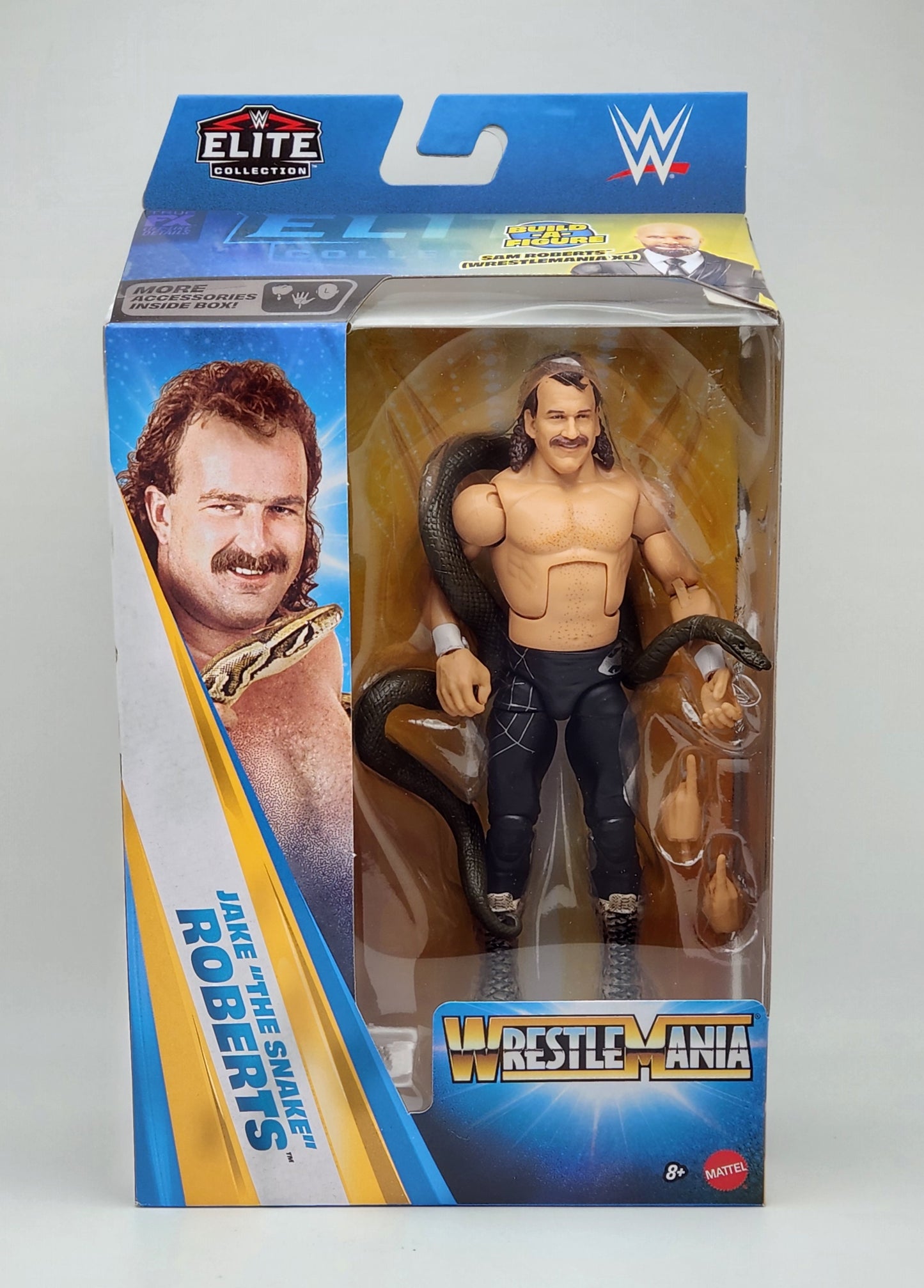 WWE Wrestlemania XLII Elite Collection Series- Jake "The Snake" Roberts