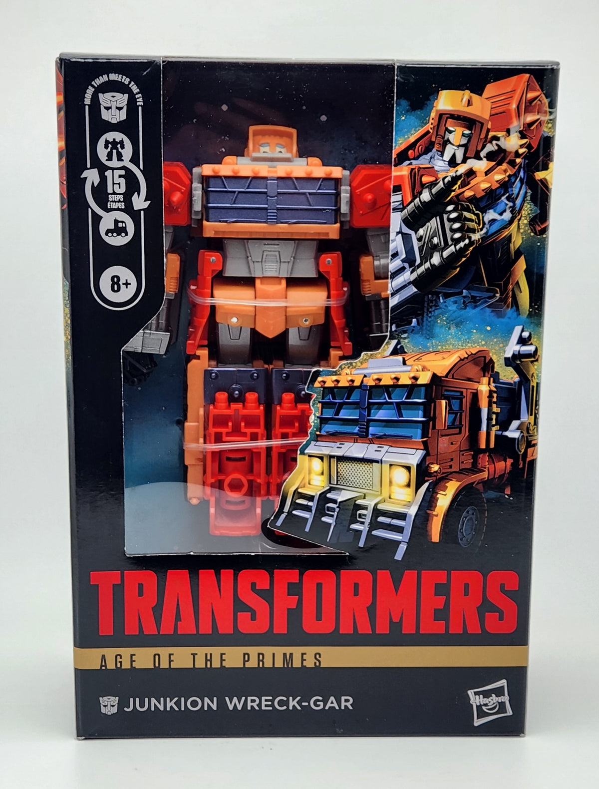 Transformers Deluxe- Age of the Primes- Voyager Class- Junkion Wreck-Gar