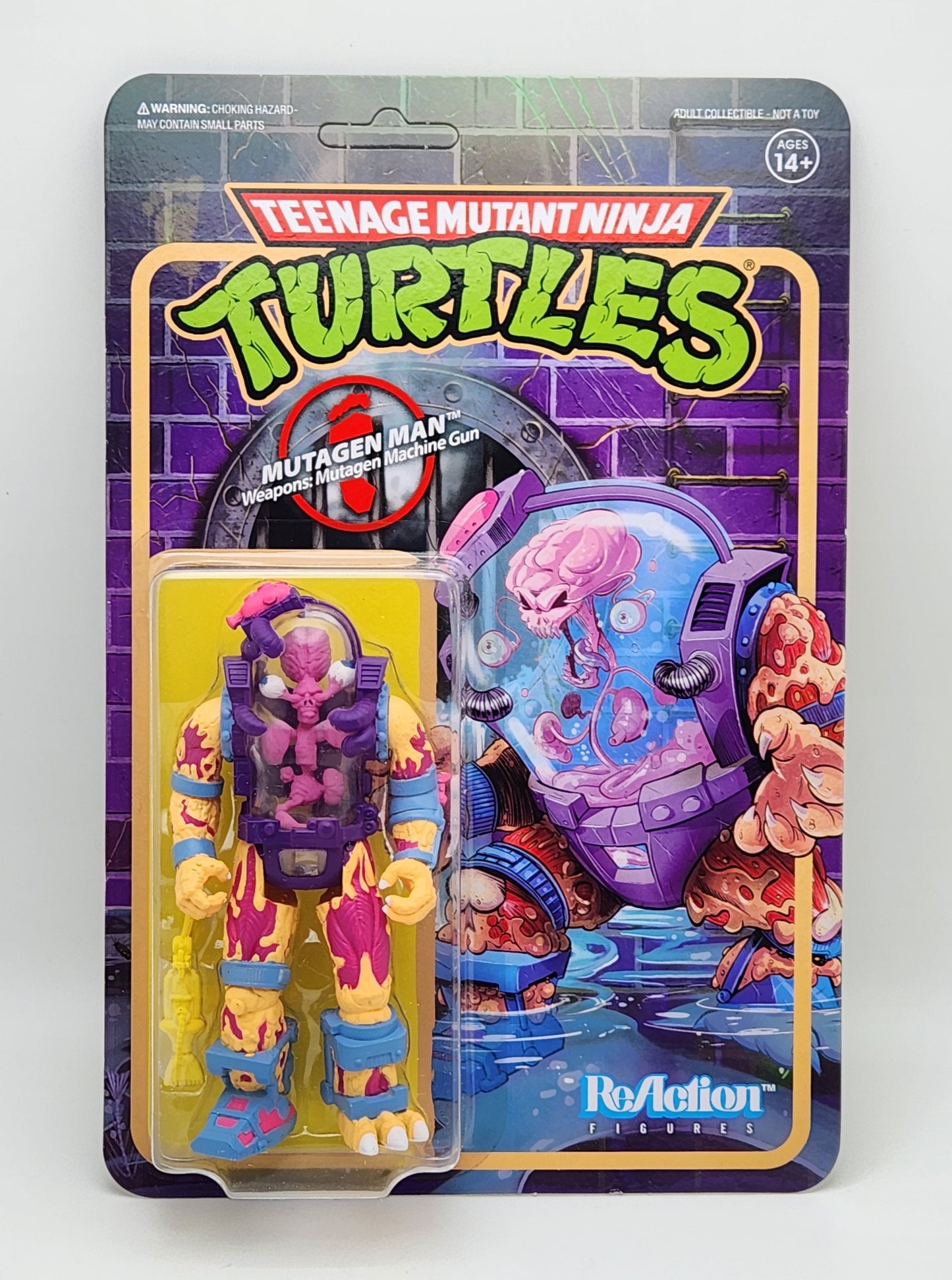 Super7 Reaction- Teenage Mutant Ninja Turtles- Mutagen Man