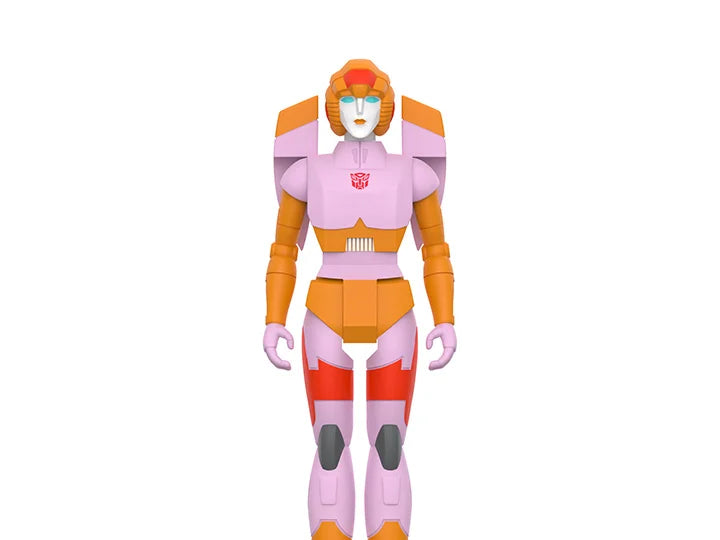 Super7 Reaction- Transformers- Arcee (Pink & Orange)