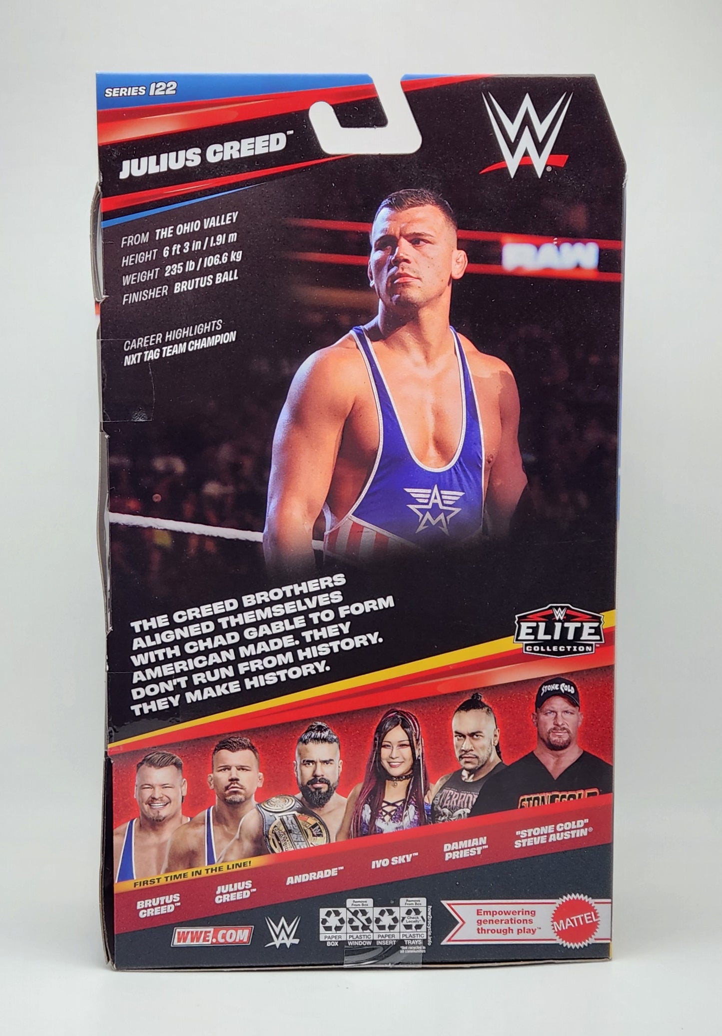WWE Elite Collection Series- Julius Creed (Creed Brothers)