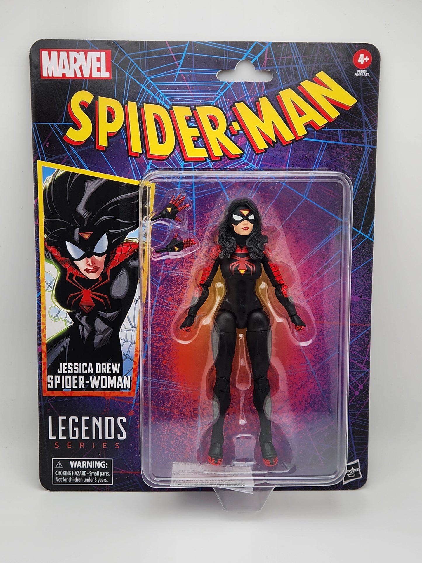 Marvel Legends Retro Collection Series: Spider-Man- Jessica Drew (Spider-Woman)