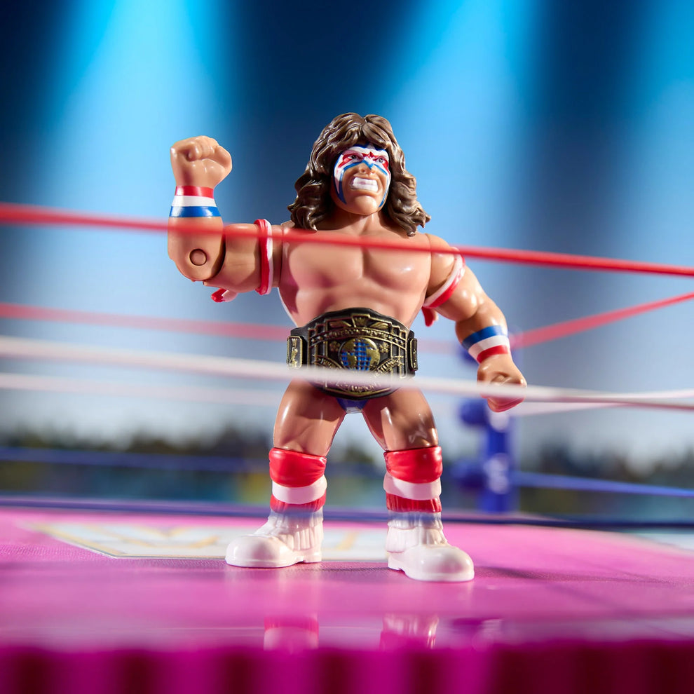 WWE Retro Superstars- Series 18- Ultimate Warrior, Virgil, Bobby "The Brain Heenan, King Harley Race (4-pack)
