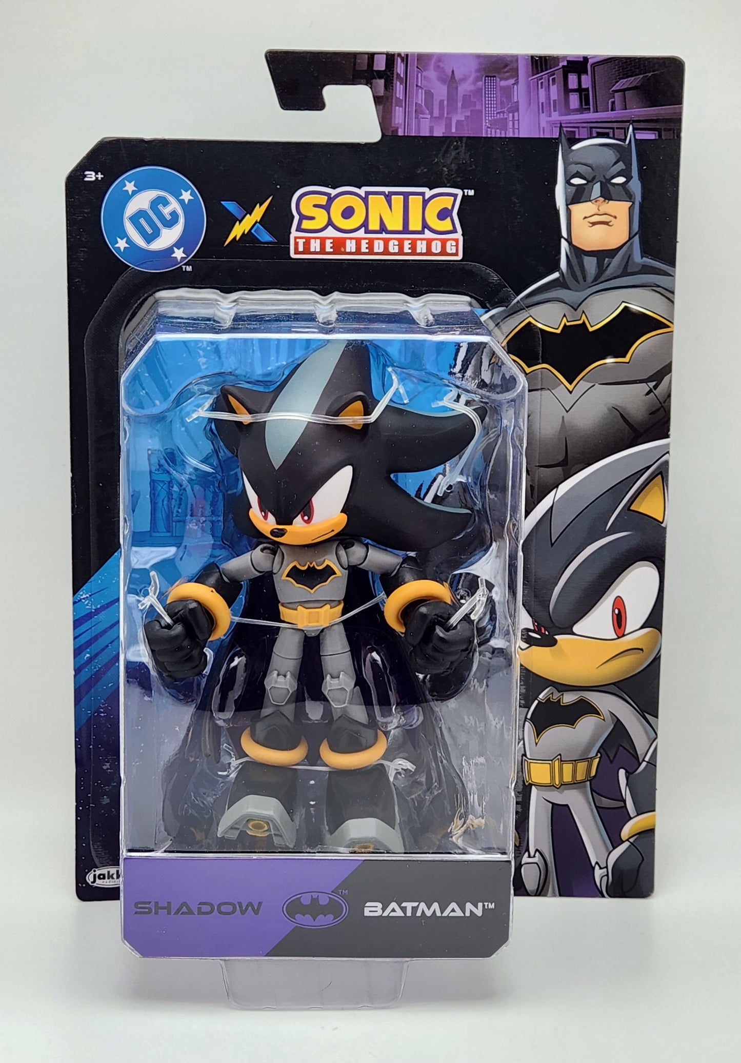 DC X Sonic the Hedgehog- Shadow as Batman (Jakks Pacific)