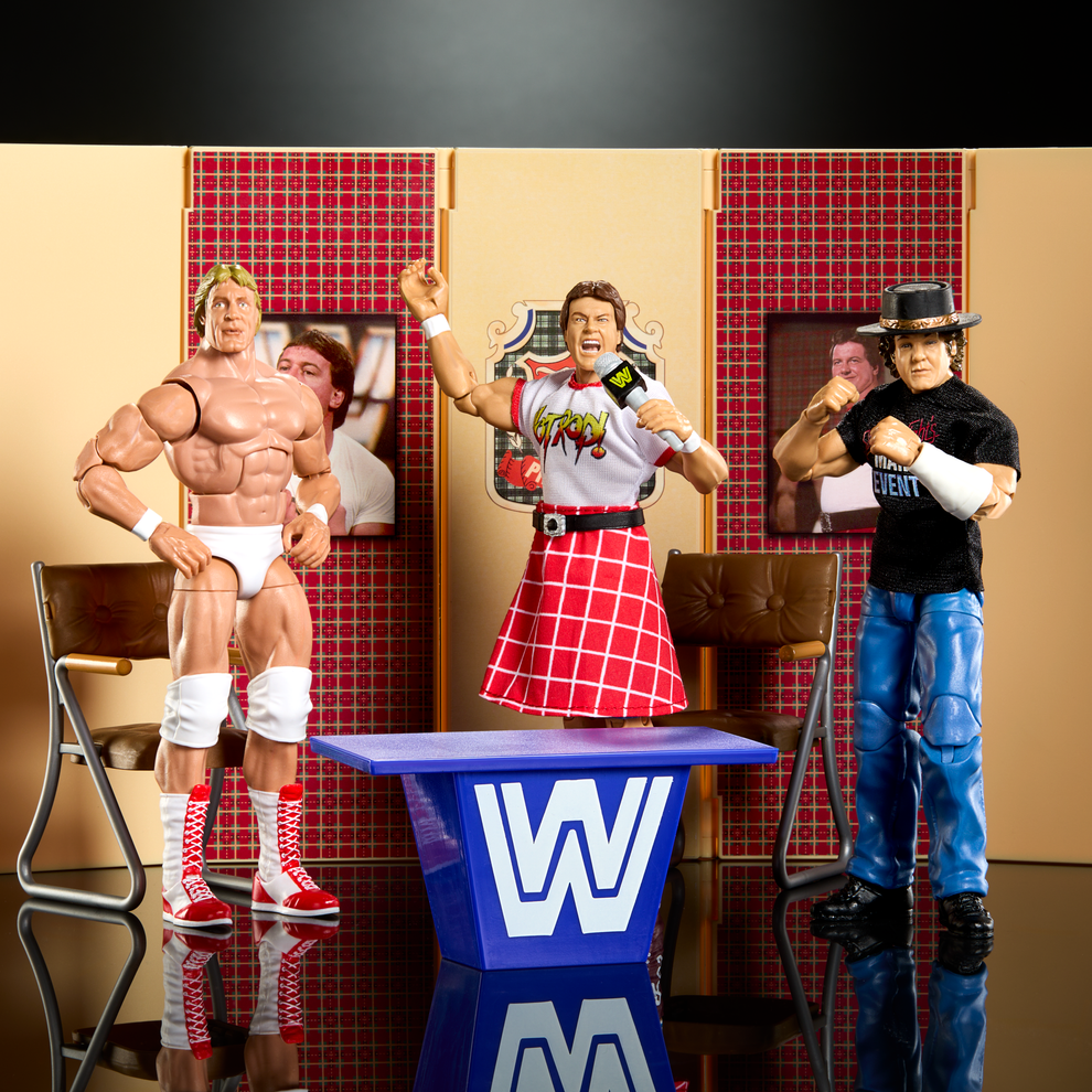 WWE Elite Collection Series- Piper's Pit (3-pack)