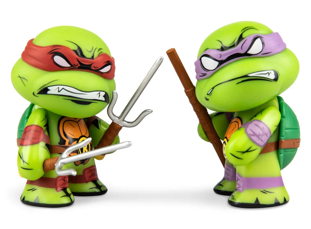 Kidrobot- Nickelodeon- Teenage Mutant Ninja Turtles- Raphael & Donatello (2-pack)