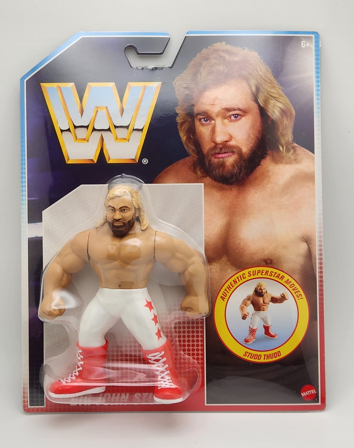WWE Retro Superstars- Series 15- Hulk Hogan, Wendi Richter, Big John Studd, Muhammed Ali (4-pack)