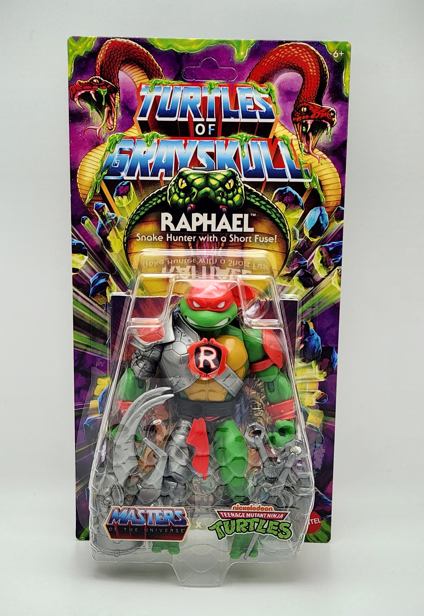 Teenage Mutant Ninja Turtles x Masters of the Universe- Turtles of Grayskull: Raphael (New Version)
