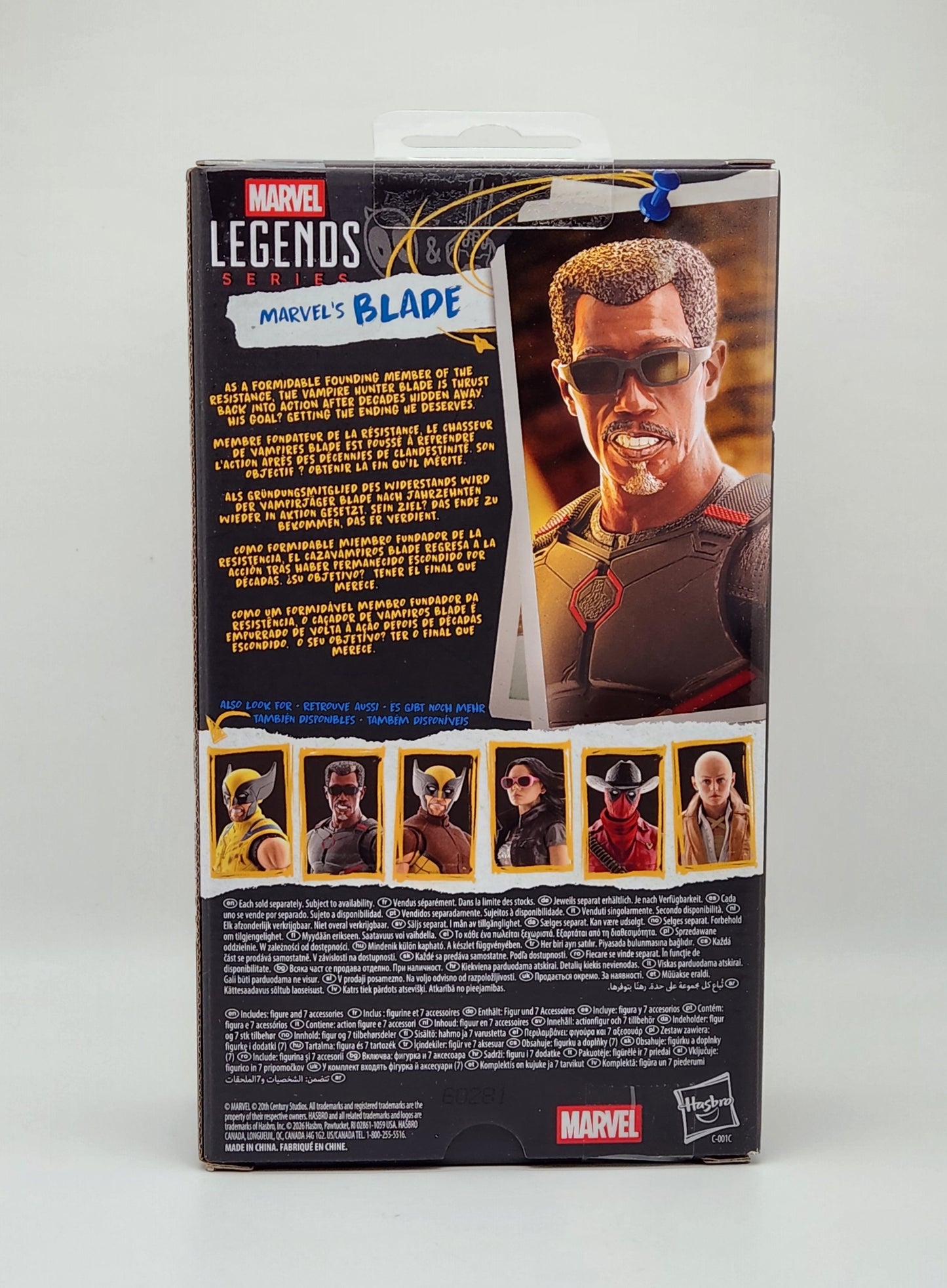 Marvel Legends Series Collection- Deadpool & Wolverine- Blade
