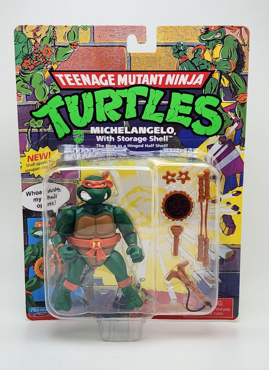 Teenage Mutant Ninja Turtles- Michelangelo with Storage Shell