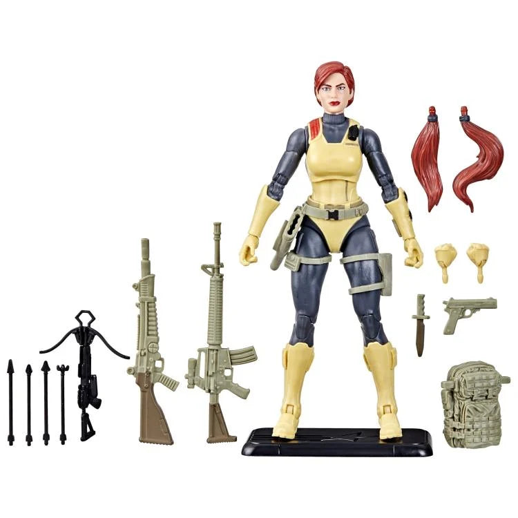 G.I. Joe Classified Series- Retro Cardback- Scarlett