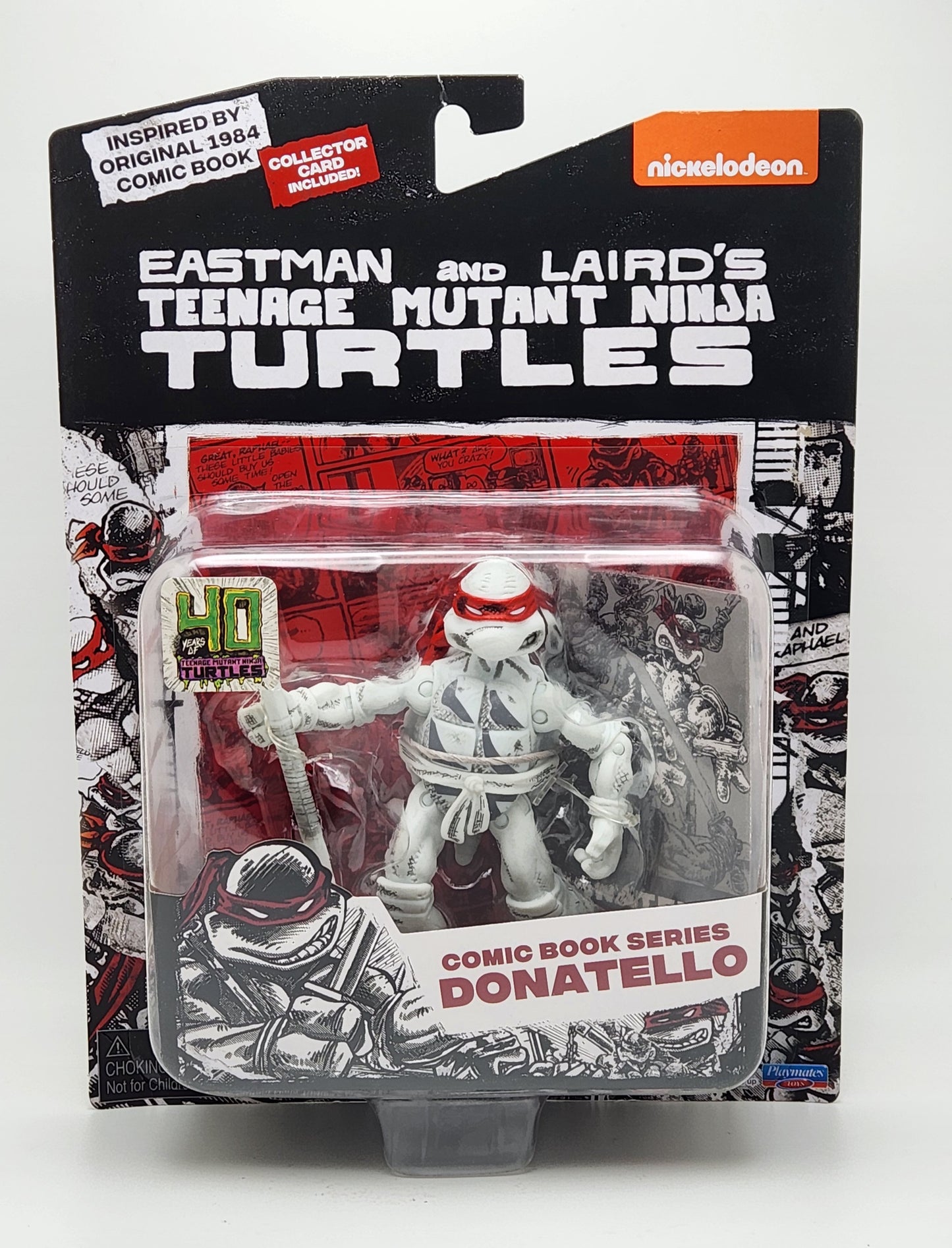 Teenage Mutant Ninja Turtles- Comic Book Series- Donatello (B&W Version) Eastman and Laird's
