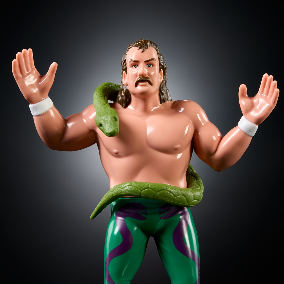 WWE LJN Superstars- Jake "The Snake" Roberts (1980's Retro Collection Series) Black Card Chase Variant