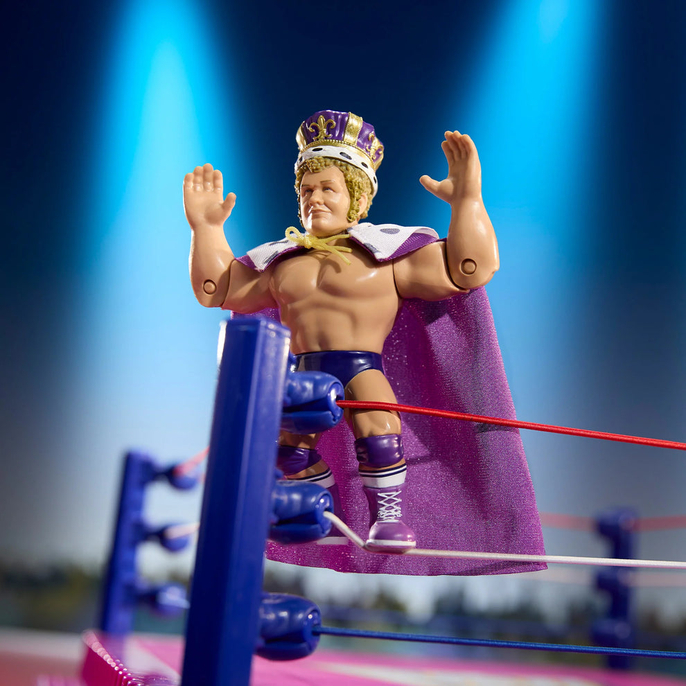WWE Retro Superstars- Series 18- Ultimate Warrior, Virgil, Bobby "The Brain Heenan, King Harley Race (4-pack)