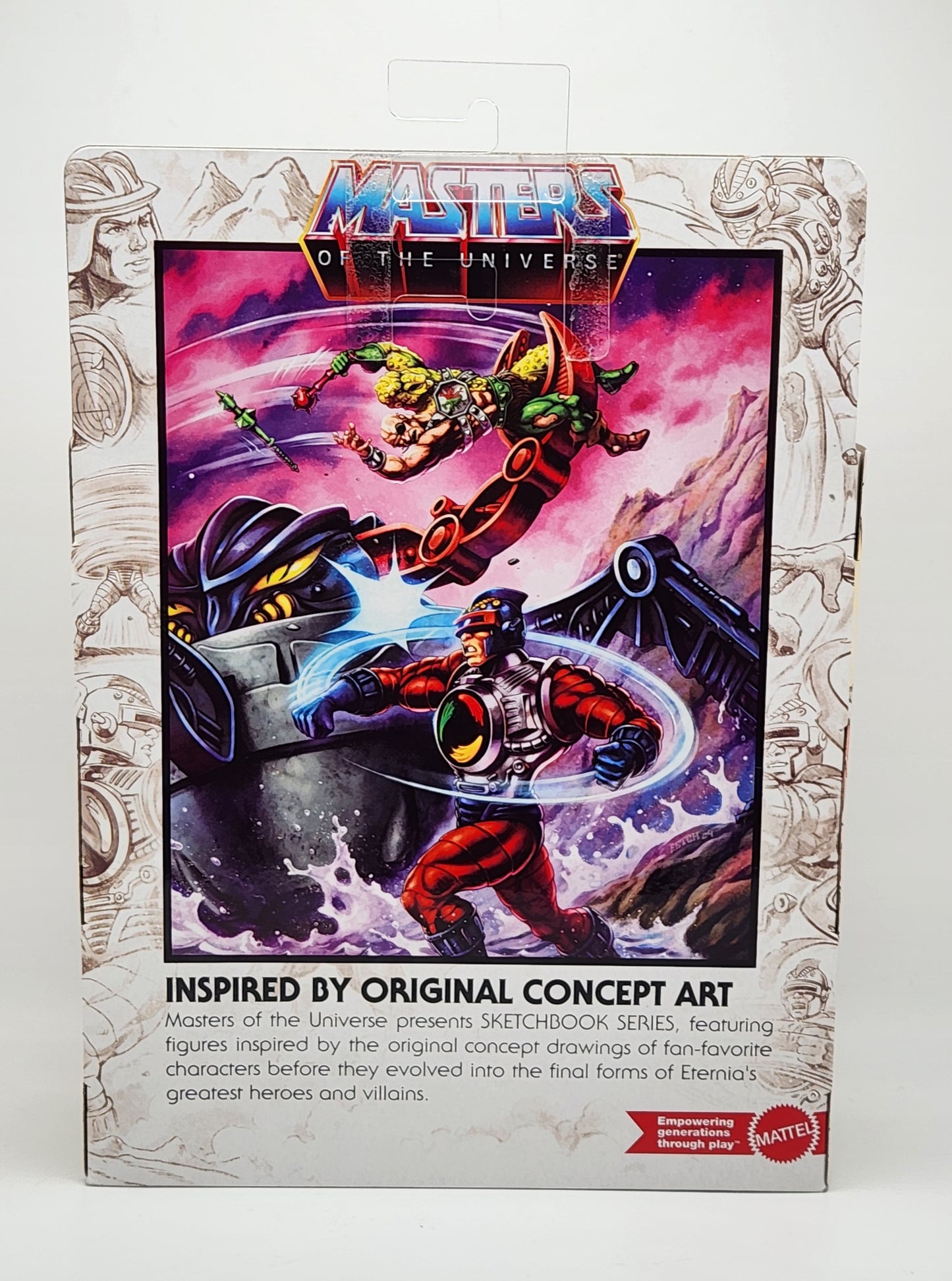 Masters of the Universe- Sketchbook Series: Sy-Clone (Origins)