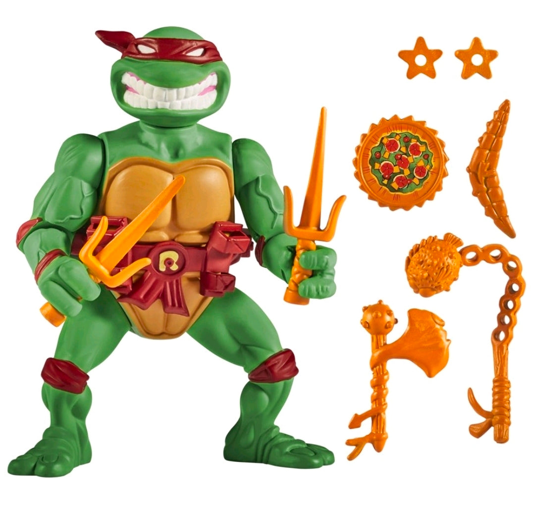 Teenage Mutant Ninja Turtles- Raphael with Storage Shell
