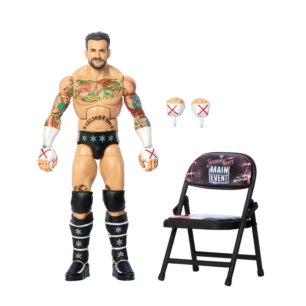 WWE Elite Collection Series- Saturday Night's Main Event Series 1- CM Punk