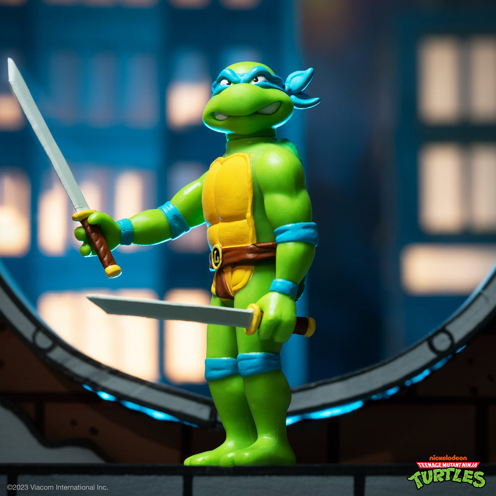 Super7 Reaction- Teenage Mutant Ninja Turtles- Leonardo