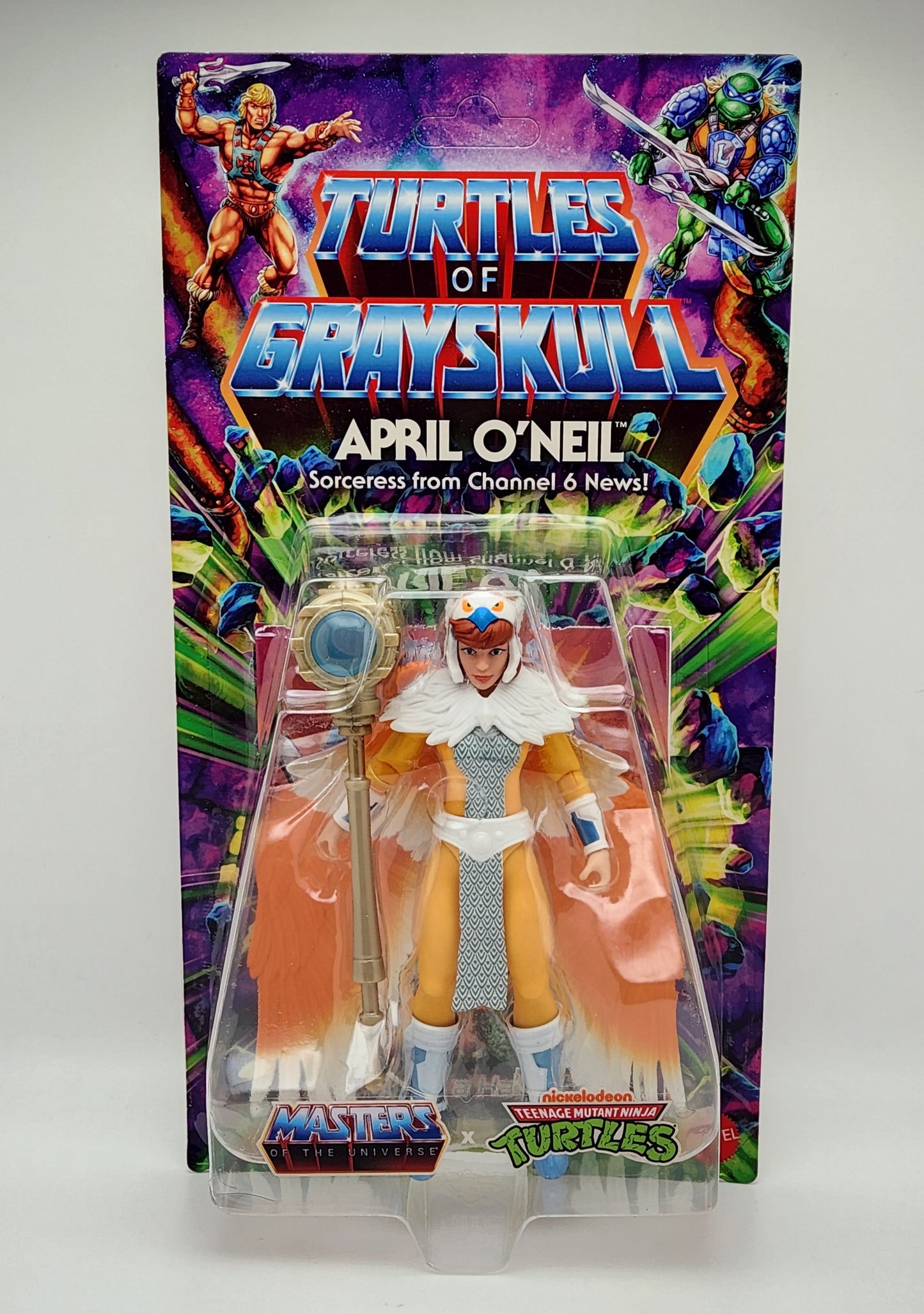 Teenage Mutant Ninja Turtles x Masters of the Universe- Turtles of Grayskull: April O'Neil