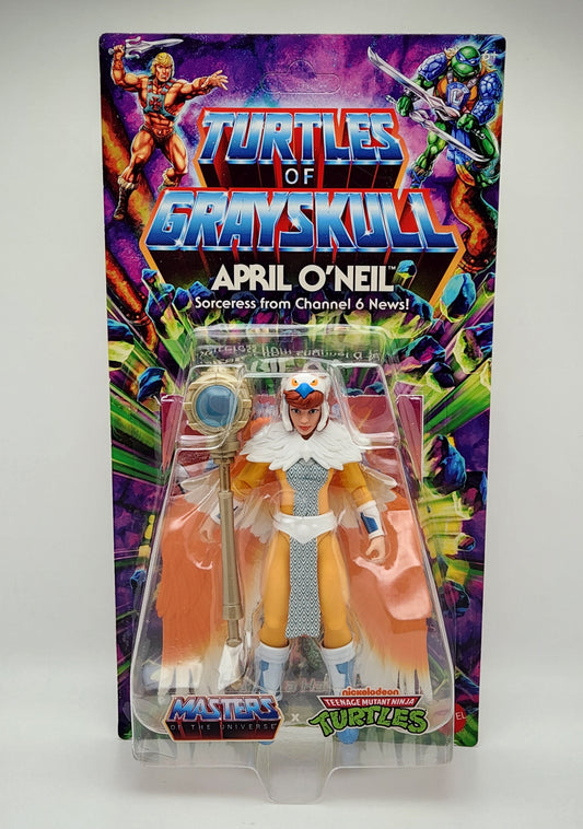 Teenage Mutant Ninja Turtles x Masters of the Universe- Turtles of Grayskull: April O'Neil