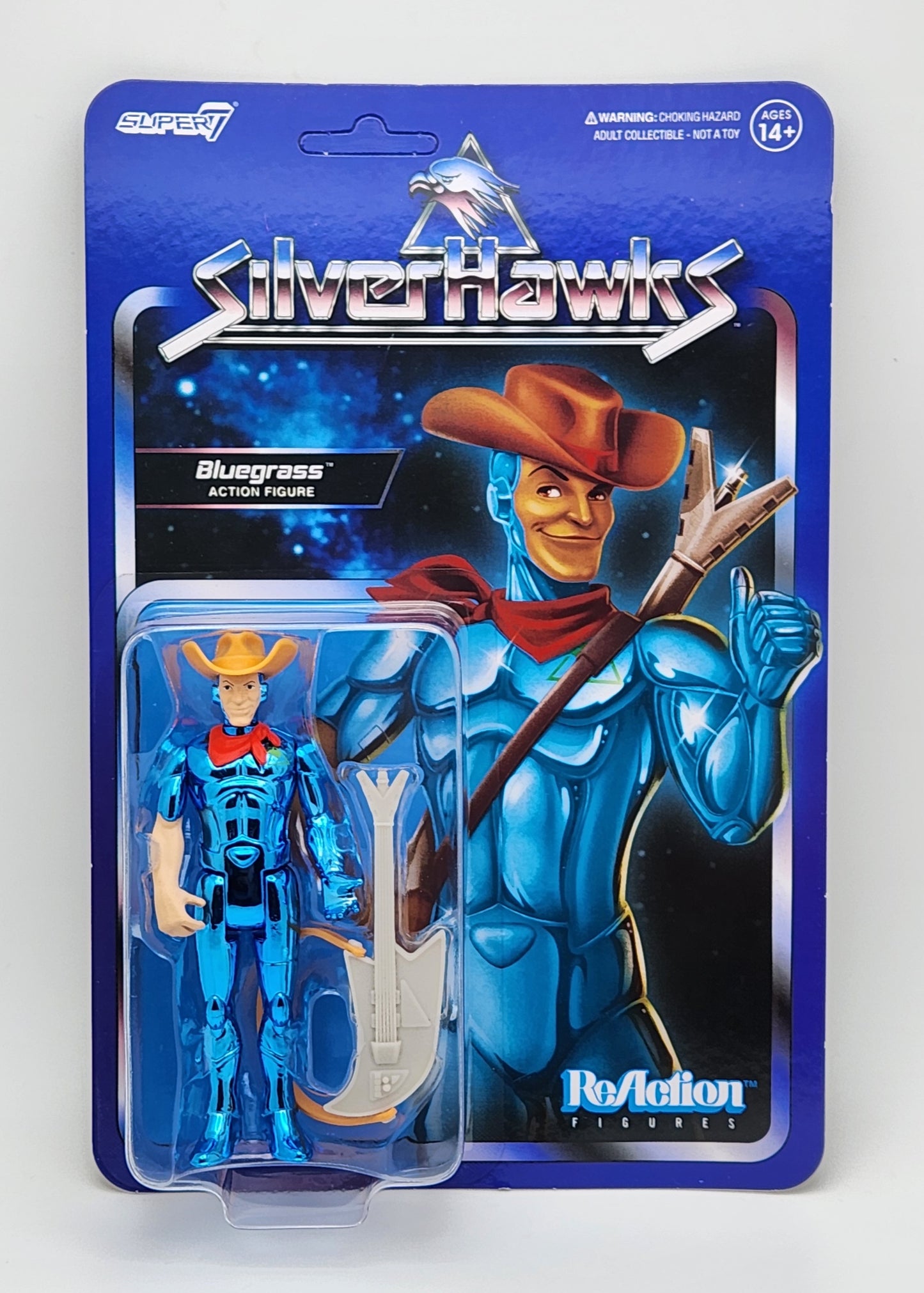 Super7 Reaction- SilverHawks- Bluegrass
