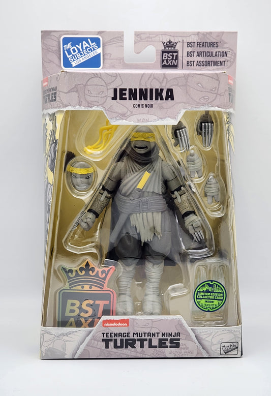 Teenage Mutant Ninja Turtles- Jennika (BST-AXN) Comic Noir (Greyscale)