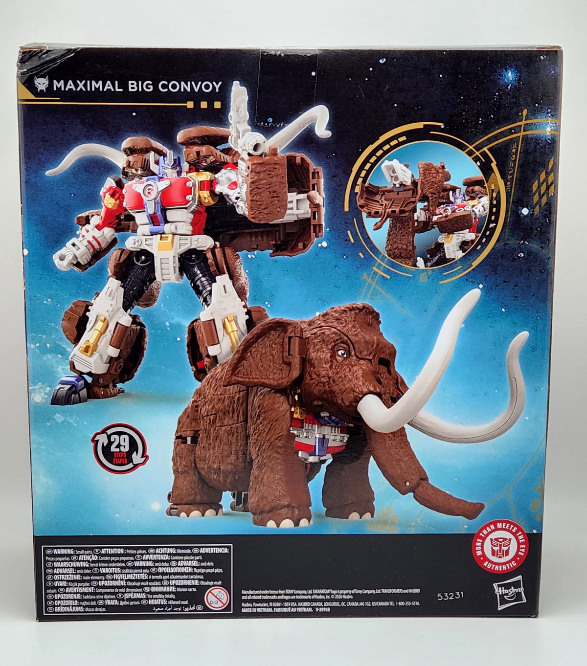 Transformers- Age of the Primes- Leader Class- Maximal Big Convoy