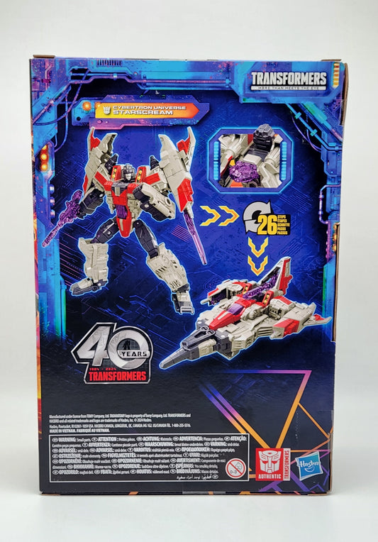 Transformers- Legacy United- Cybertron Universe- Starscream
