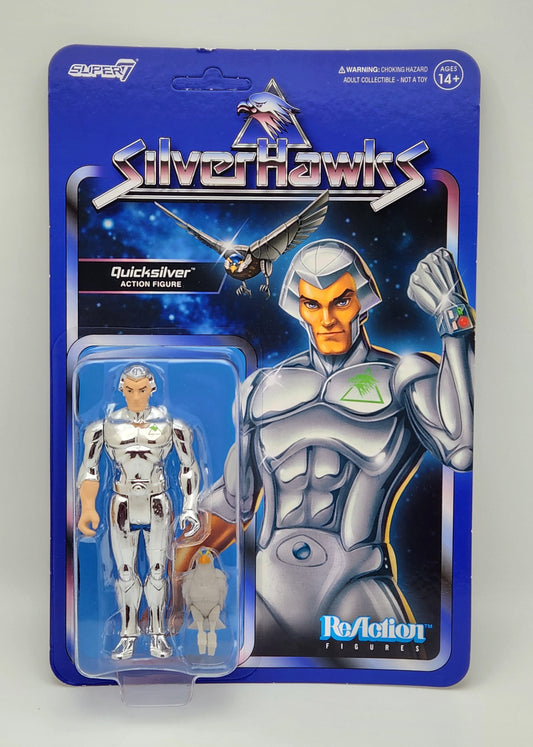 Super7 Reaction- SilverHawks- Quicksilver