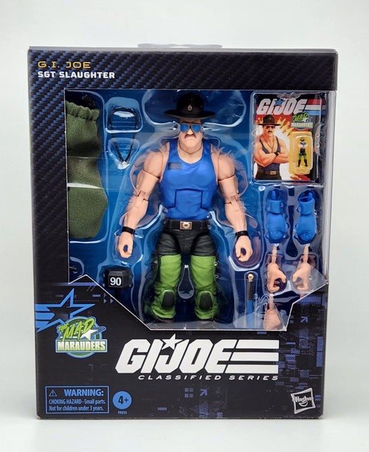 G.I. Joe Classified Series Deluxe- The Mad Marauders- Sgt. Slaughter