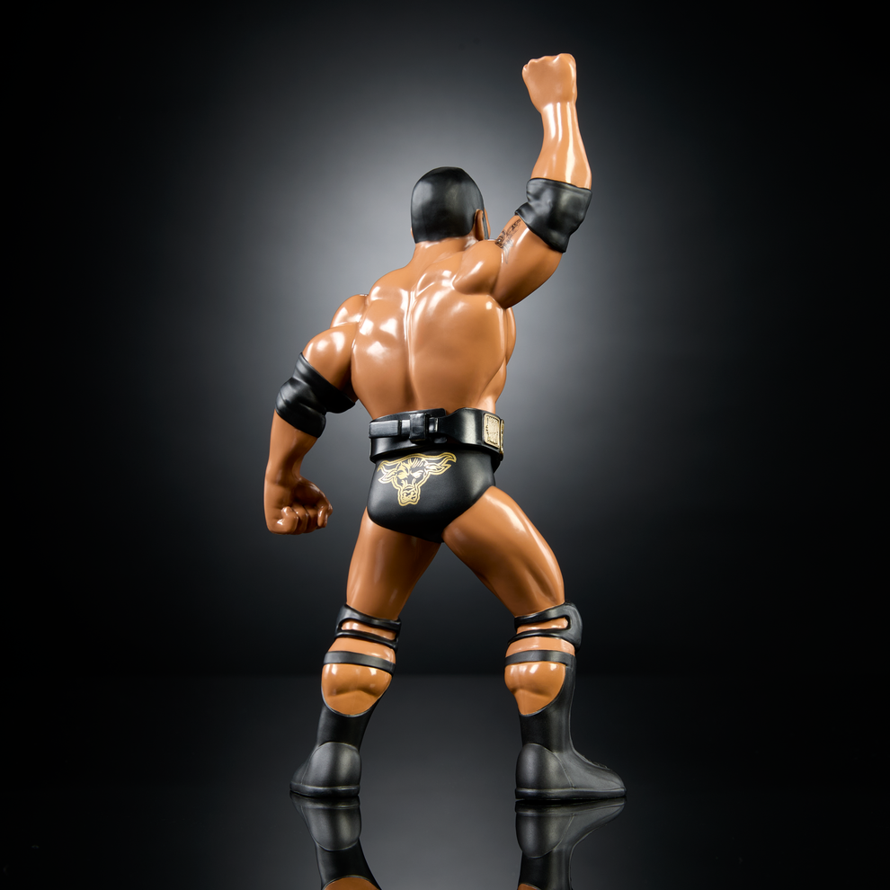 WWE LJN Superstars- The Rock (1980's Retro Collection Series)