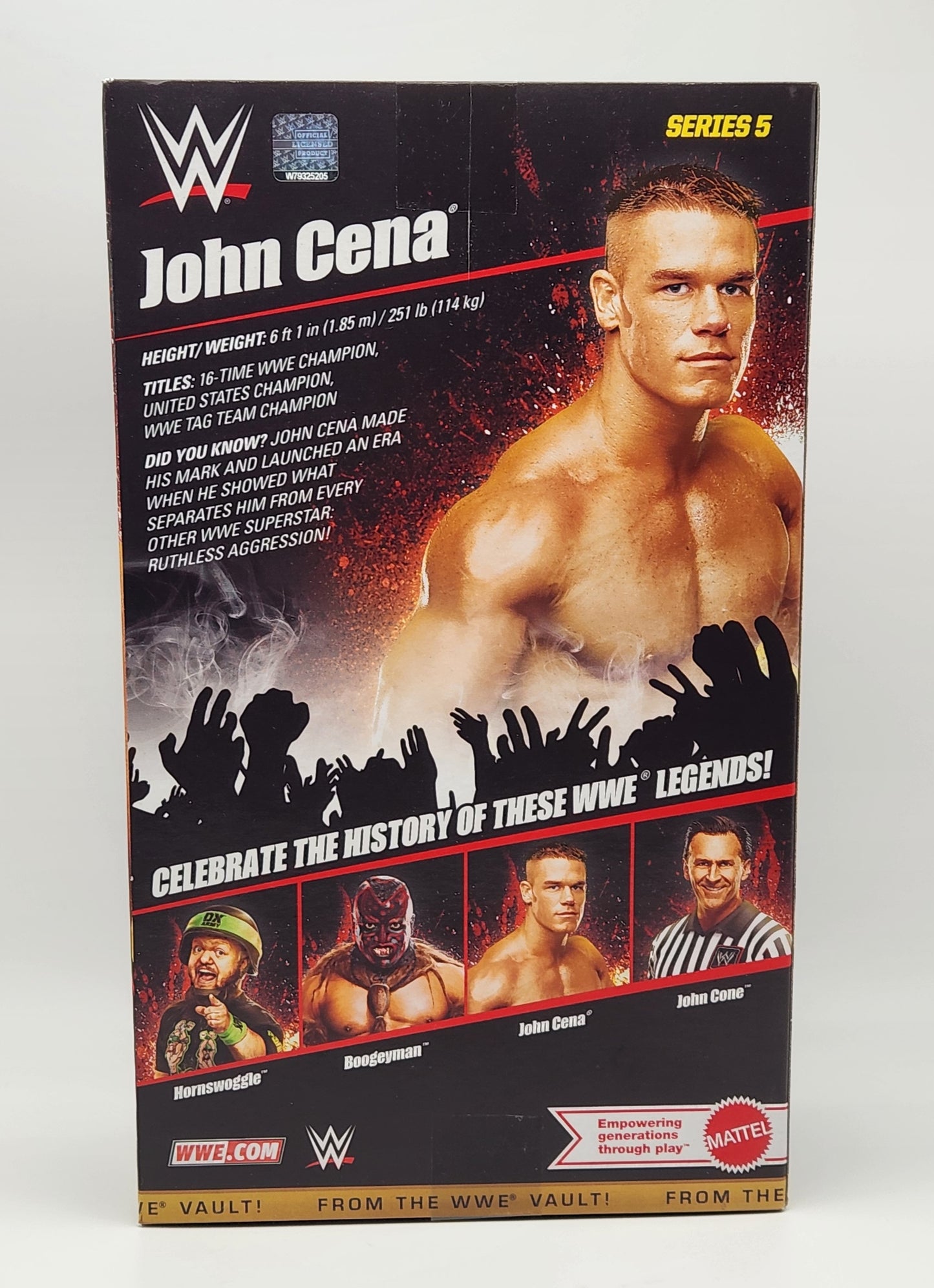 WWE Elite Collection Series- From The Vault Series 5- John Cena