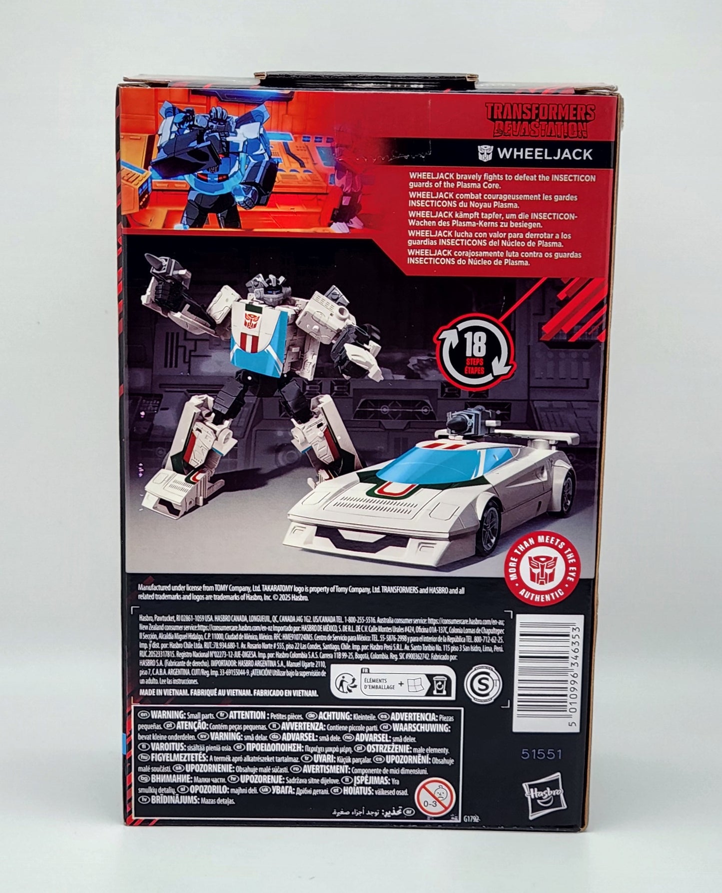 Transformers Devastation Studio Series Deluxe Class- Wheeljack