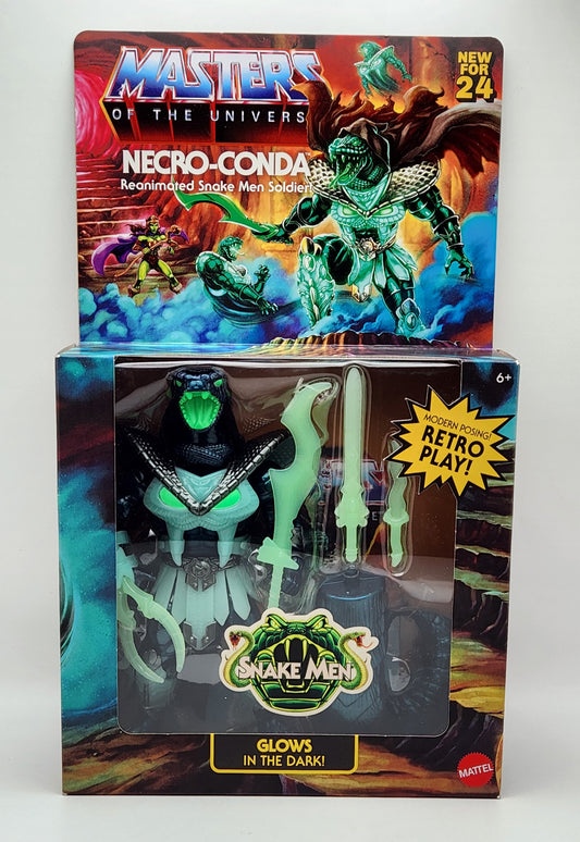 Masters of the Universe- Necro-Conda: Snake Men (GITD)