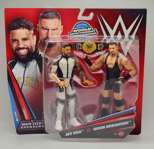 WWE Main Event Showdown- Jey Uso vs Bron Breakker (2-pack)