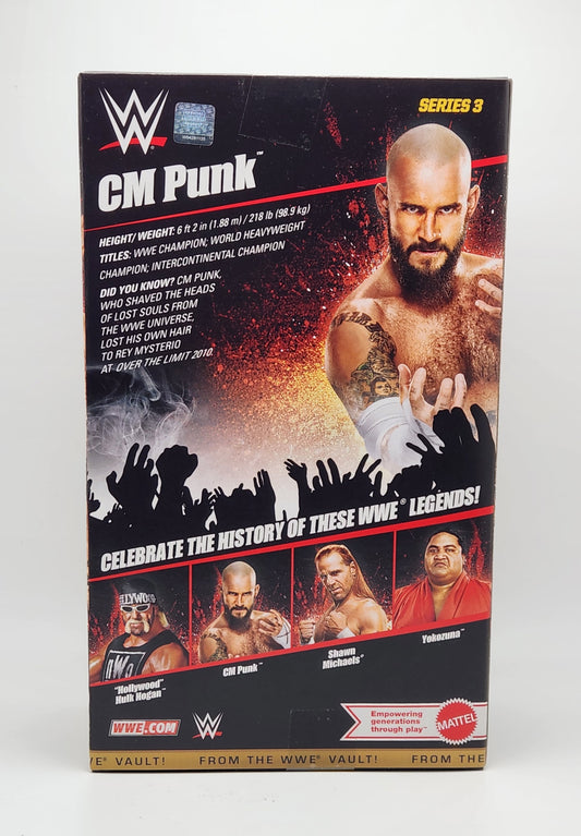 WWE Elite Collection Series- From The Vault Series 3- CM Punk (Straight Edge Society)